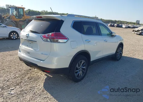 2015 Nissan Rogue Sl из США, поврежденный, VIN 5N1AT2MV7FC815988